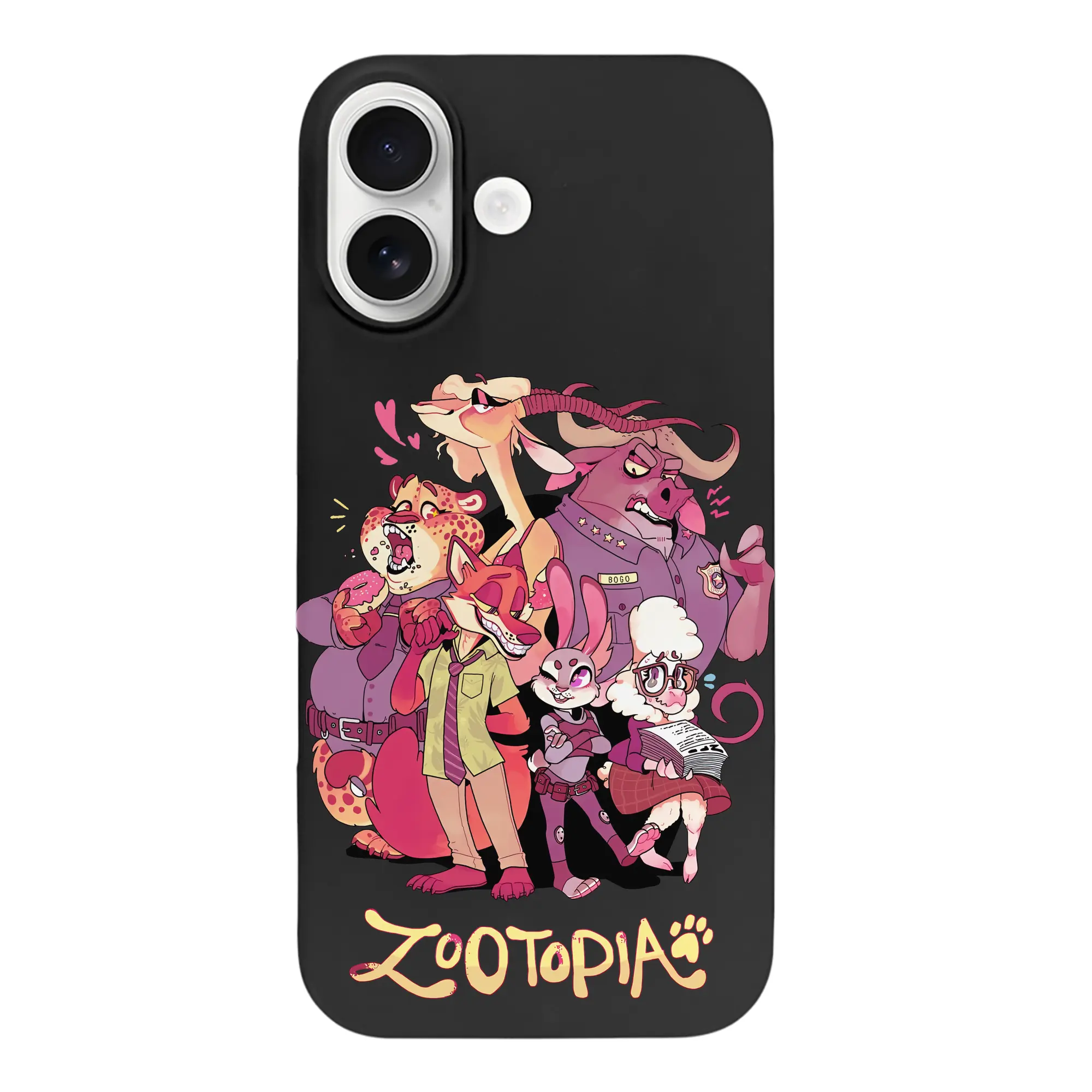 ズートピア グッズ,ベルウェザー副市長 - iPhone 17 シリーズ シリコンケース 薄型 耐衝撃 指紋防止 ソフトタッチカバー 精密フィット 傷防止 保護ケース iPhone 17/17 Air/17 Pro/17 Pro Max 対応